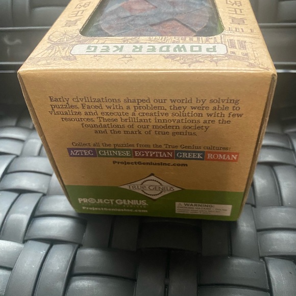 Project Genius Powder Keg Puzzle - Brand New Fun Challenging Gift White Elephant - Picture 2 of 7